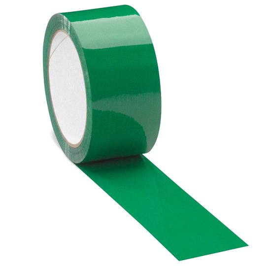 Green Polypropylene Tape 50mm (PACKING-TAPE-GREEN)