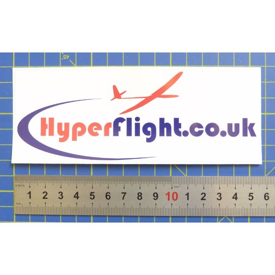 Medium HyperFlight Sticker (HF-STICKER-MED)