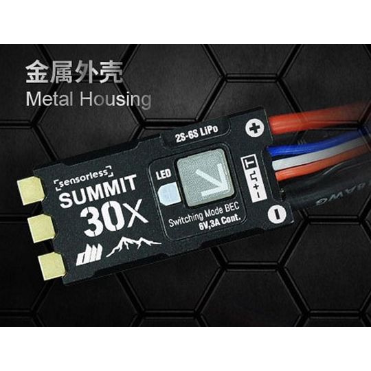 Dualsky SUMMIT 30X 6V SBEC ESC (SUMMIT-30XU6)