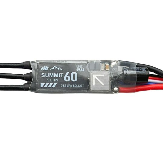 Dualsky SUMMIT 60 SLIM 6V SBEC ESC (SUMMIT-60SLIMU6)