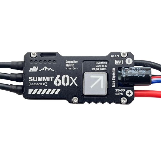 Dualsky SUMMIT 60X 6V SBEC ESC (SUMMIT-60XU6)