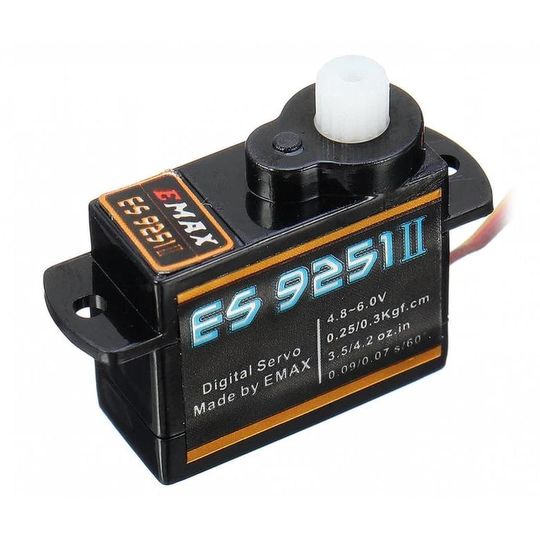 Emax ES9251 II Sub Micro Servo - 0.27Kg.cm.08s 3.0g 8mm (EMAX-ES9251)