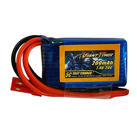 Giant Power LiPo 2S 200mAh 7.4V 20C JST (HF-2S200-20)