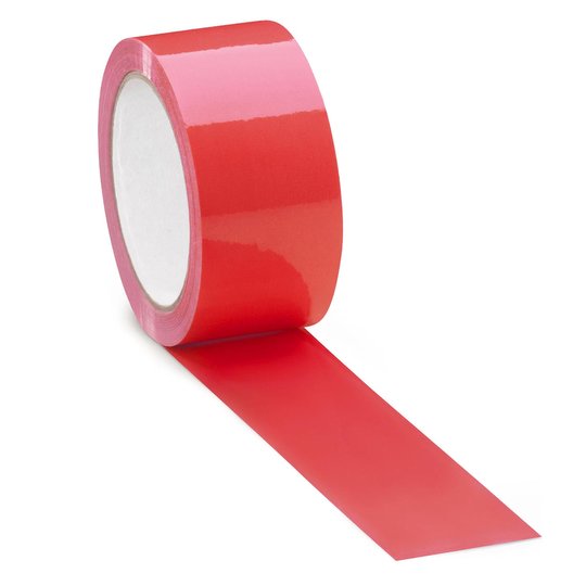 Red Vinyl Tape 50mm (PACKING-TAPE-RED)